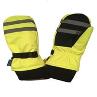 PR1105-XL, Erkek Güvenliği Pro Hi-Viz Eldivenler, 5 Parmaklı Uç, Kaymaz Tutuş, İnce İzolasyonlu Astarlı,% 100 Su