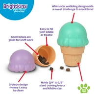 Brightkins Dondurma İkram Dağıtıcısı - Köpek Oyuncakları, Zenginleştirme Köpek Oyuncakları