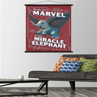 Ahşap Manyetik Çerçeveli Disney Dumbo - Wonder Duvar Posteri, 22.375 34