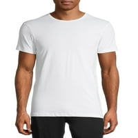 Erkek Crewneck Kısa Kollu Fanila T-Shirt, 3'lü Paket