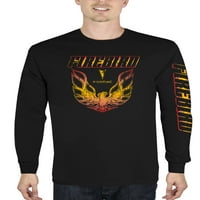 Erkek Pontiac Firebird Uzun Kollu grafikli tişört