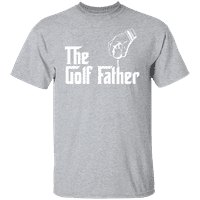 Grafik Amerika Golf Baba Komik babalar Günü Gömlek için Baba erkek tişört