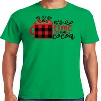 Grafik Amerika Şenlikli Noel Tatili Buffalo Ekose erkek grafikli tişört Koleksiyonu