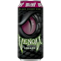 Venom Siyah Kiraz Kivi enerji içeceği, Fl Oz, Ct