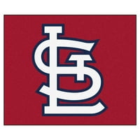 - St. Louis Cardinals 'StL' Başlangıç Halısı 19 x30