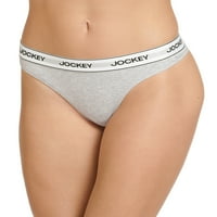 Jockey® Essentials Kadın Pamuklu Streç Tanga