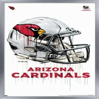 Arizona Cardinals - Damla Kask Duvar Posteri, 14.725 22.375