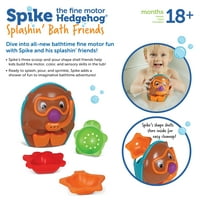Öğrenme Kaynakları Spike the Fine Motor Hedgehog® Splashin Bath Arkadaşlar, Aylar +, Yürümeye Başlayan Çocuk Eğitici