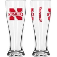 Boelter Markaları - NCAA Nebraska Üniversitesi Cornhuskers Oyun Günü Pilsner Seti