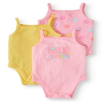 Garanimals Grafik, Baskı, ve Katı Cami Bodysuits, Çok