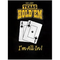 Ticari Marka Poker Texas Holdem Battaniyesi, 60 80