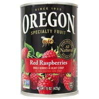 Ağır Şurup oz Oregon Özel Meyve Tamamen Doğal Kırmızı Ahududu