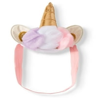 Wonder Ulus Bebek Kız Unicorn Kafa Bandı ve Tutu, 2 Parça Bebek Fotoğraf Kıyafet Seti