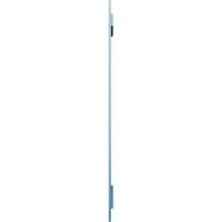 Ekena Millwork 1 8 W 29 H Gerçek Uyum PVC Üç Tahta Aralıklı Tahta-n-Çıta Panjurlar, Sojourn Mavi