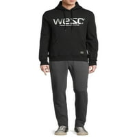 WeSC Erkek Mike Logo Svetşört Sweatshirt, Beden S-XL