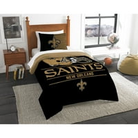 New Orleans Saints Taslak Yatak Yorgan Seti