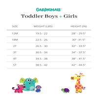 Garanimals Bebek ve Yürümeye Başlayan Çocuk Erkek Fransız Havlu Joggers, 3'lü Paket, Bedenler 12M-5T