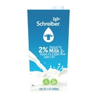 Schreiber Azaltılmış Yağ% 2 Süt, fl oz Sayısı