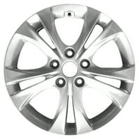 Kai 6. Yenilenmiş OEM Alüminyum Alaşımlı Jant, Gümüş, Fits - Hyundai Sonata
