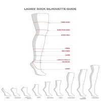 Sınır Yok Kadın Çıplak Moda Düşük Astarlı Çorap, 10'lu Paket, 4-10 Beden
