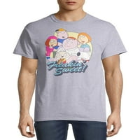 Family Guy Freakin Tatlı erkek ve Büyük erkek grafikli tişört