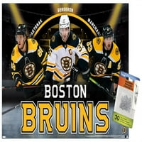 Boston Bruins - Üçlü Duvar Posteri, 14.725 22.375