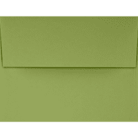 LUXPaper A Peel & Press Davetiye Zarfları, 3 4, lb. Avokado Yeşili, Paket