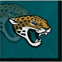 Jacksonville Jaguars Kağıt içecek Peçeteleri Misafirler için Sayılır