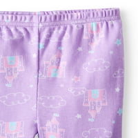 Disney Prenses Pamuklu Dar Kesim Pijama, 2 Parça Set