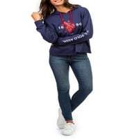 S. Polo Assn. Tanışma ve Selamlama Logo Sweatshirt Kadın