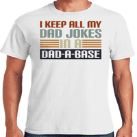 Grafik Amerika Komik Ben Tutmak Tüm Benim Baba Şakalar Bir Baba-Bir-Baz erkek tişört Koleksiyonu