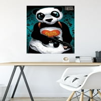 Çizgi Roman Filmi - İntihar Kadrosu - Panda Duvar Posteri, 22.375 34