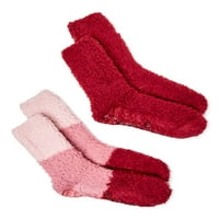 Dearfoams Kadın Mürettebat Çorapları, 2'li Paket