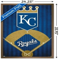 Kansas City Royals - Logo Duvar Posteri, 22.375 34