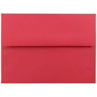 Kağıt ve Zarf A Zarflar, 1 2, Kırmızı, Paket Başına