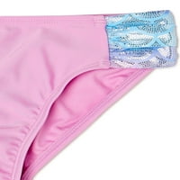 Wonder Nation Girls Swim Denizkızı Bikini Seti, 4-18 Beden