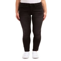 Jordache Kadın Orta Yükselişi Şekillendirme Skinny Jeans