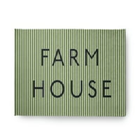 18 30 Simply Daisy Çiftlik Evi Geçiyor Çiftlik Evi Şönil Alan Kilim, Açık Zeytin Yeşili