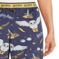 Warner Bros kadın ve kadın Artı Boyutu Harry Potter Peluş Uyku Pantolon, Boyutları XS-3X