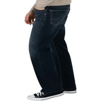 Gümüş Jeans A.Ş. Erkek Zac Rahat Fit Düz Bacak Kot Pantolon, Bel ölçüleri 28-44