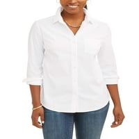 Kadın Streç Tunik Gömlek