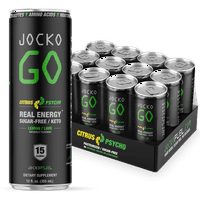 Jocko Go Şekersiz Narenciye Psiko enerji içeceği, fl oz, Kutular