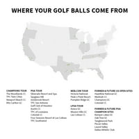 TaylorMade Tour Tercih Edilen Golf Topları, Nane Kalitesi, Paket