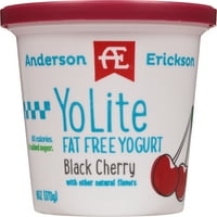 Anderson Erickson Yo-Lite Yağsız Siyah Vişneli Yoğurt, Oz