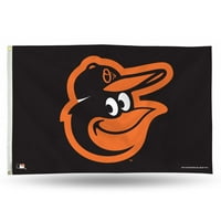 Rıco Industries - MLB Ayak Ayak Afiş Bayrağı, Baltimore Orioles