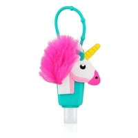 Pom Silikon El Dezenfektanı Çanta Çekicilik ile Unicorn