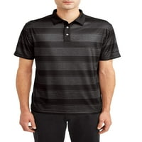 Ben Hogan erkek Performans Kısa Kollu Solma Şerit Golf Polo Gömlek