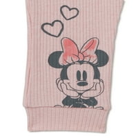 Disney Minnie Mouse Bebek Kız Mi ve Maç Kıyafet Seti, 5 Parça, Boyutları 0 3M-24M