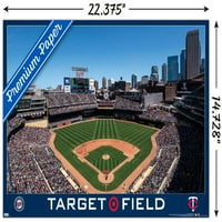 Minnesota Twins - Hedef Alan Duvar Posteri, 14.725 22.375