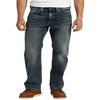 Gümüş Jeans A.Ş. Erkek Zac Rahat Fit Düz Bacak Kot Pantolon, Bel ölçüleri 30-42